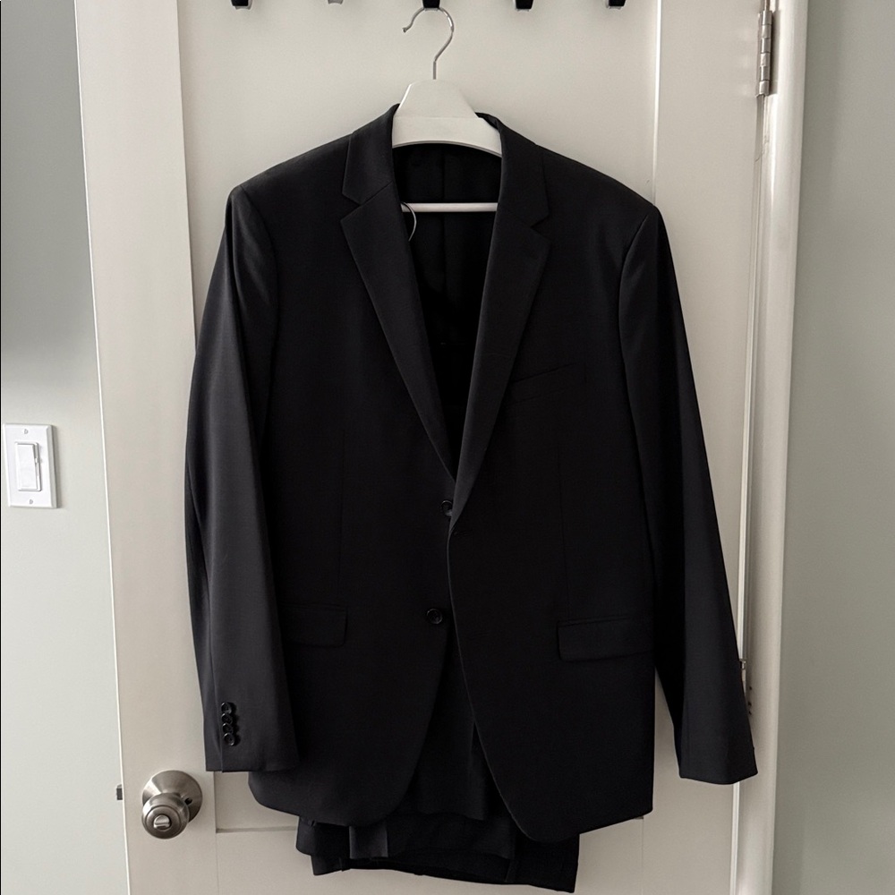 Theory Charcoal Suit Jacket